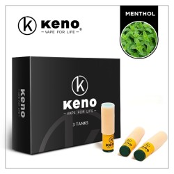 KenoVapor™ Menthol Flavor Soft Tip Cartomizers