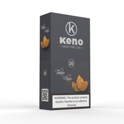 Keno Vapor's Premium Tobacco Disposable Vape KenoVapor™ 